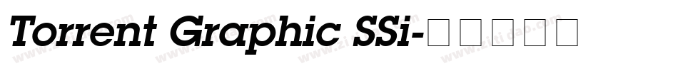 Torrent Graphic SSi字体转换